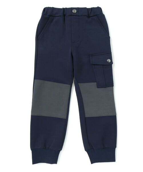 WASK / ワスク その他パンツ | バイカラーダンボールニットパンツ(100~160cm) | 詳細3