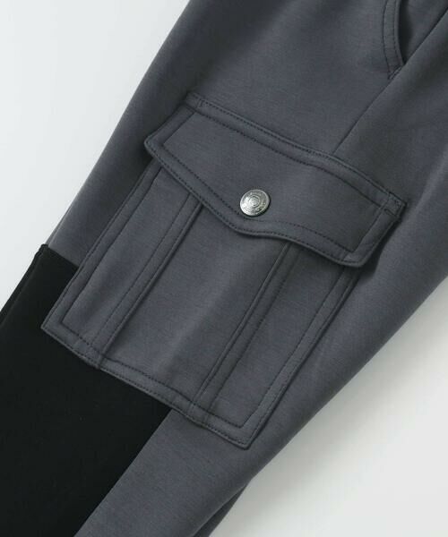 WASK / ワスク その他パンツ | バイカラーダンボールニットパンツ(100~160cm) | 詳細10