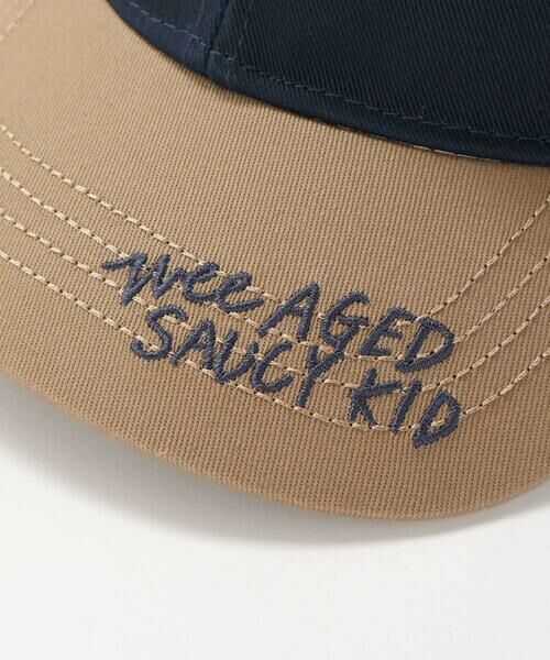 WASK / ワスク キャップ | ロゴ刺しゅう配色バックテープキャップ(52~56cm) | 詳細6