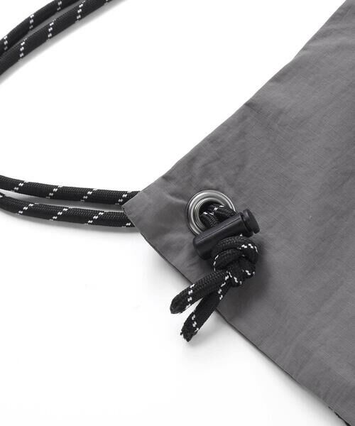 WASK / ワスク バッグ | メッシュポケットドローコードナップサック | 詳細13