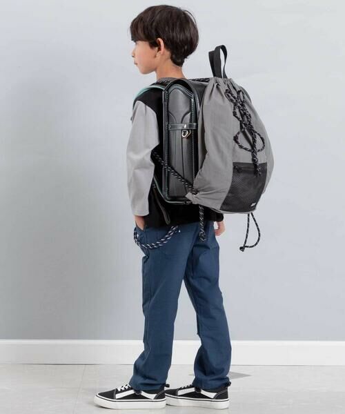 WASK / ワスク バッグ | メッシュポケットドローコードナップサック | 詳細4