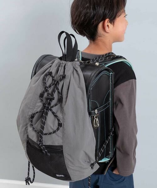 WASK / ワスク バッグ | メッシュポケットドローコードナップサック | 詳細5