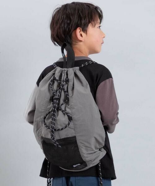 WASK / ワスク バッグ | メッシュポケットドローコードナップサック | 詳細6
