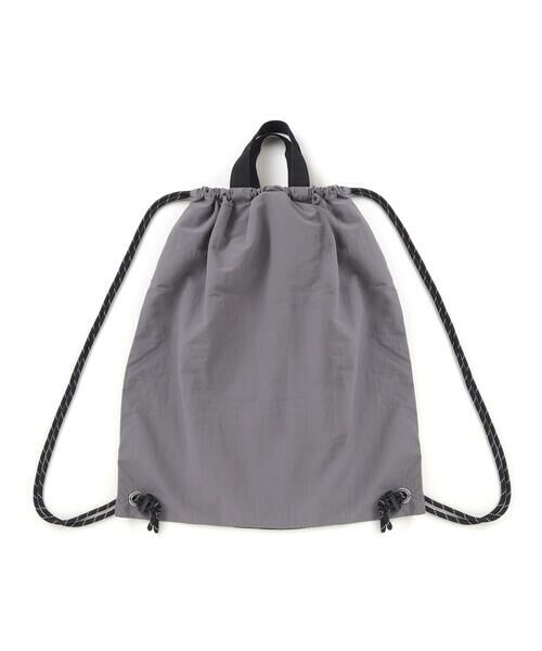 WASK / ワスク バッグ | メッシュポケットドローコードナップサック | 詳細9
