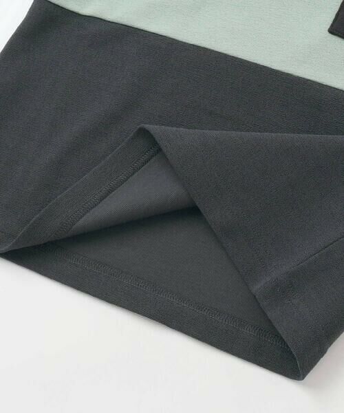 WASK / ワスク Tシャツ | ハーフジップパイル半袖BIGTシャツ(110~160cm) | 詳細10