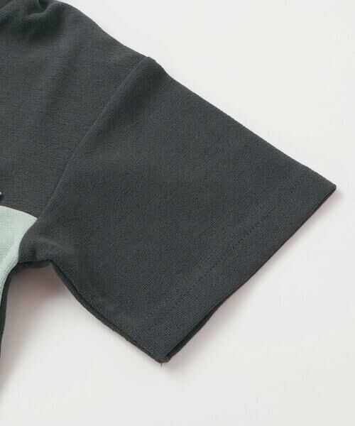 WASK / ワスク Tシャツ | ハーフジップパイル半袖BIGTシャツ(110~160cm) | 詳細9