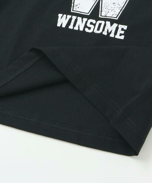 WASK / ワスク Tシャツ | カラフル袖ロゴプリントロング長袖Tシャツ(100~160cm) | 詳細7