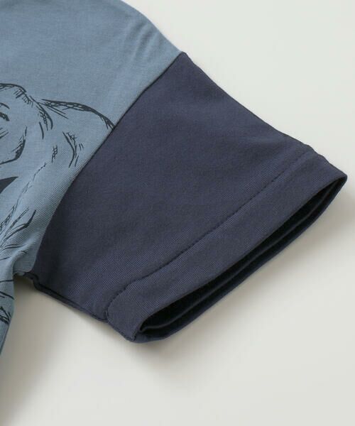 WASK / ワスク Tシャツ | 袖取り外し恐竜プリント長袖Tシャツ(80~160cm) | 詳細14