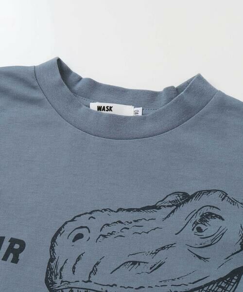WASK / ワスク Tシャツ | 袖取り外し恐竜プリント長袖Tシャツ(80~160cm) | 詳細9