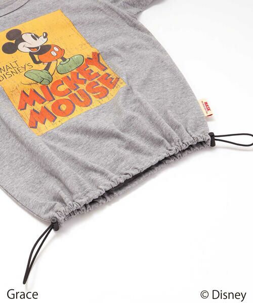WASK / ワスク Tシャツ | 【Disney(ディズニー)】<ミッキーマウス>ドロストBIGTシャツ | 詳細16