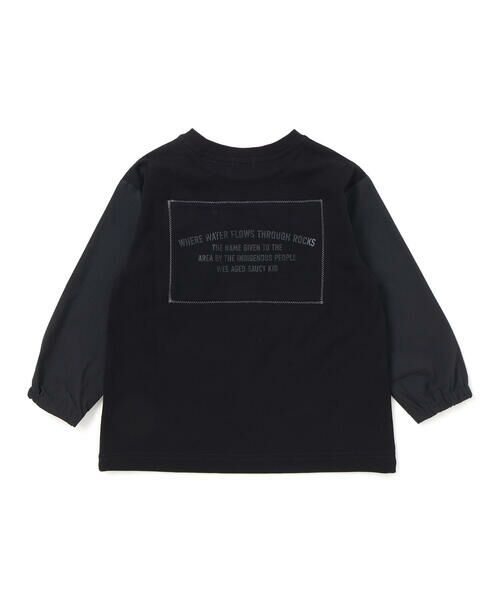 WASK / ワスク Tシャツ | ナイロン袖ビッグTシャツ(100~160cm) | 詳細5