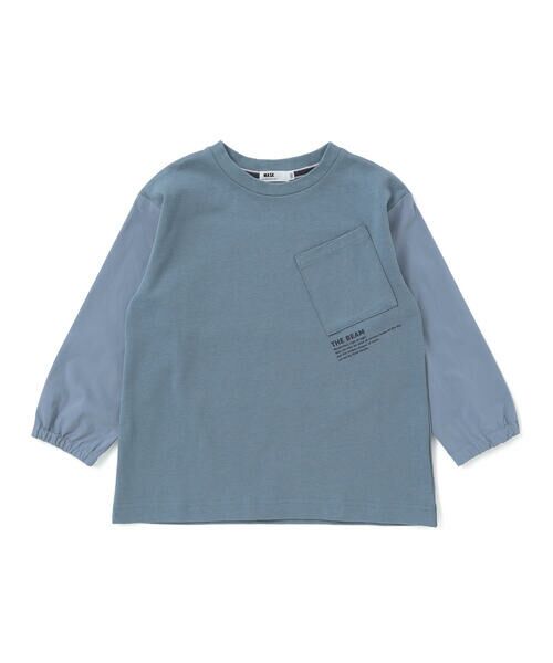 WASK / ワスク Tシャツ | ナイロン袖ビッグTシャツ(100~160cm) | 詳細6