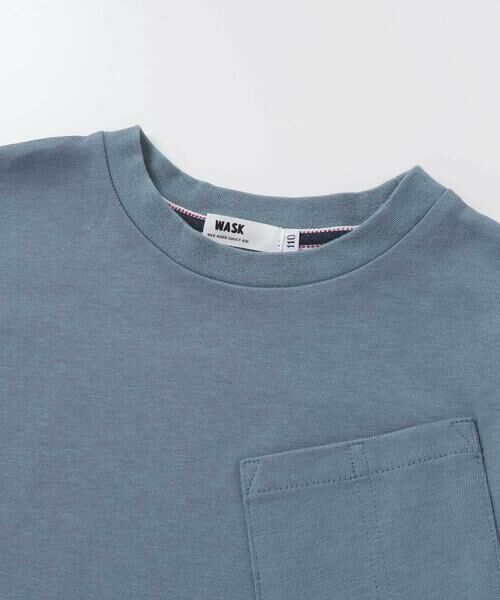 WASK / ワスク Tシャツ | ナイロン袖ビッグTシャツ(100~160cm) | 詳細8