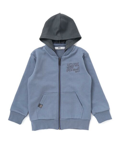 WASK / ワスク パーカー | ロゴ配色裏毛パーカー(90~150cm) | 詳細4