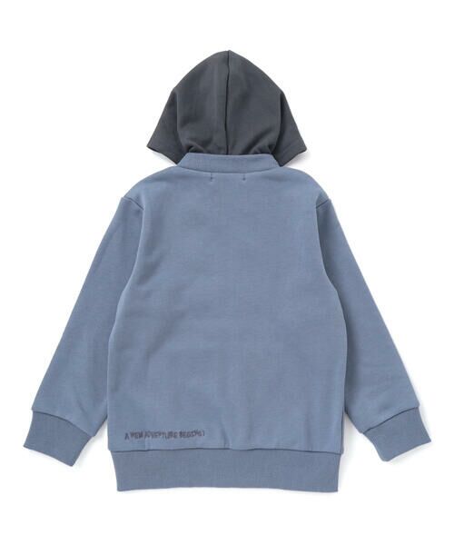 WASK / ワスク パーカー | ロゴ配色裏毛パーカー(90~150cm) | 詳細5