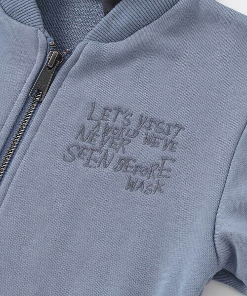 WASK / ワスク パーカー | ロゴ配色裏毛パーカー(90~150cm) | 詳細6