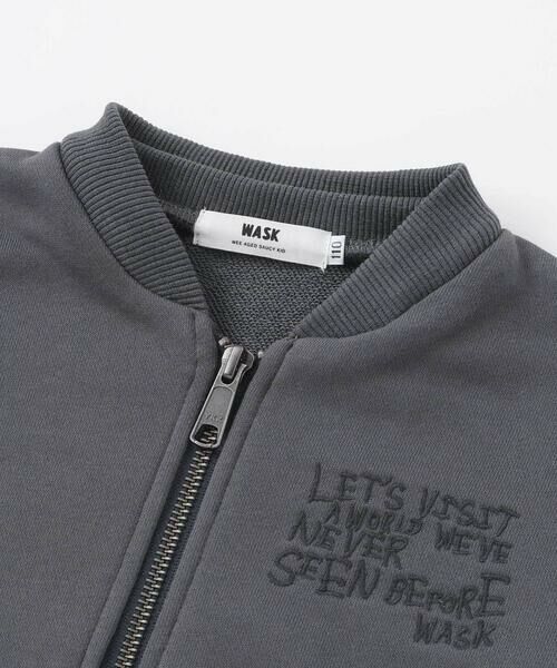 WASK / ワスク パーカー | ロゴ配色裏毛パーカー(90~150cm) | 詳細11