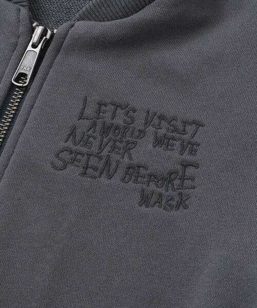 WASK / ワスク パーカー | ロゴ配色裏毛パーカー(90~150cm) | 詳細13