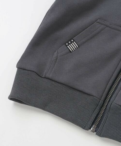 WASK / ワスク パーカー | ロゴ配色裏毛パーカー(90~150cm) | 詳細16