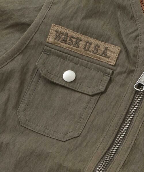 WASK / ワスク その他アウター | 袖取り外しワークジャケット(90~150cm) | 詳細10