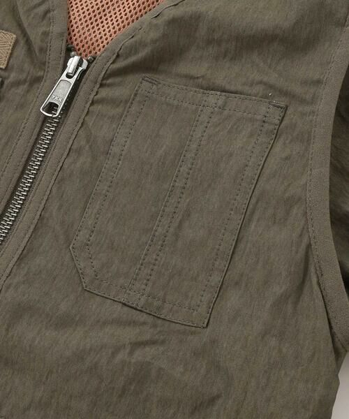 WASK / ワスク その他アウター | 袖取り外しワークジャケット(90~150cm) | 詳細11