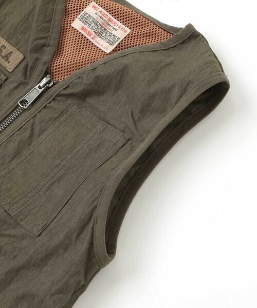 WASK / ワスク その他アウター | 袖取り外しワークジャケット(90~150cm) | 詳細13