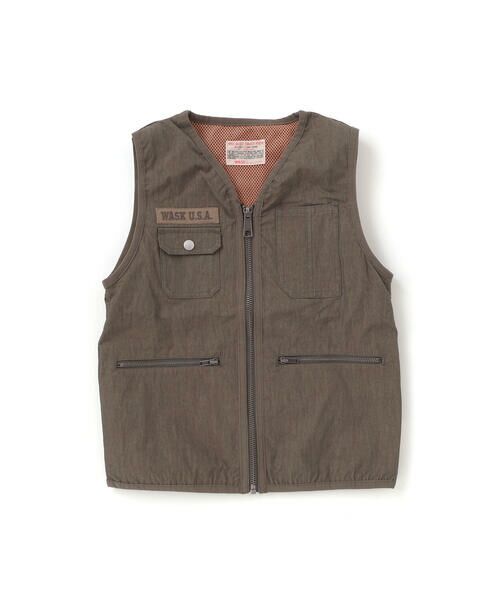 WASK / ワスク その他アウター | 袖取り外しワークジャケット(90~150cm) | 詳細8