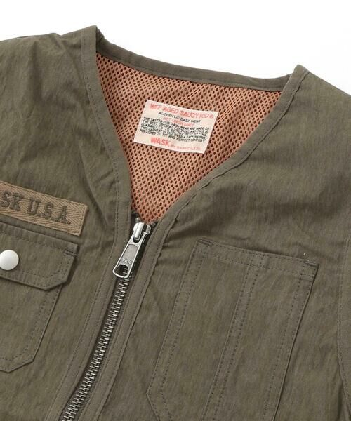 WASK / ワスク その他アウター | 袖取り外しワークジャケット(90~150cm) | 詳細9