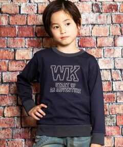 WASK / ワスク スウェット | ロゴ刺しゅうトレーナー(100~160cm)
