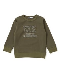WASK / ワスク スウェット | ロゴ刺しゅうトレーナー(100~160cm)