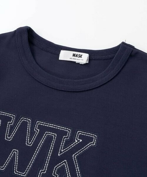 WASK / ワスク スウェット | ロゴ刺しゅうトレーナー(100~160cm) | 詳細4
