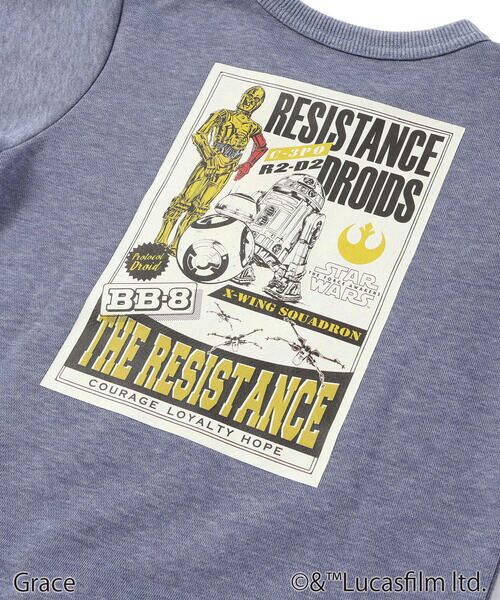 WASK / ワスク スウェット | 【STAR WARS】R2-D2 & C-3PO / プリントトレーナー (100~160cm) | 詳細15