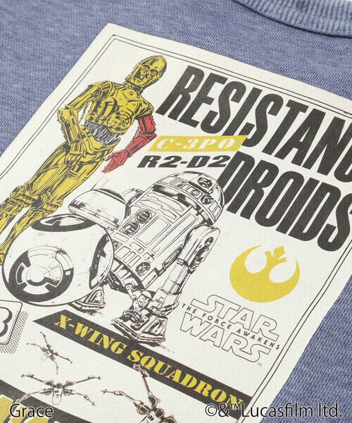 WASK / ワスク スウェット | 【STAR WARS】R2-D2 & C-3PO / プリントトレーナー (100~160cm) | 詳細16