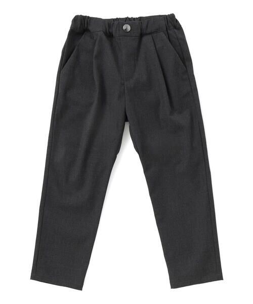 WASK / ワスク チノ・ワークパンツ | メランジタックテーパードパンツ(100~160cm) | 詳細3