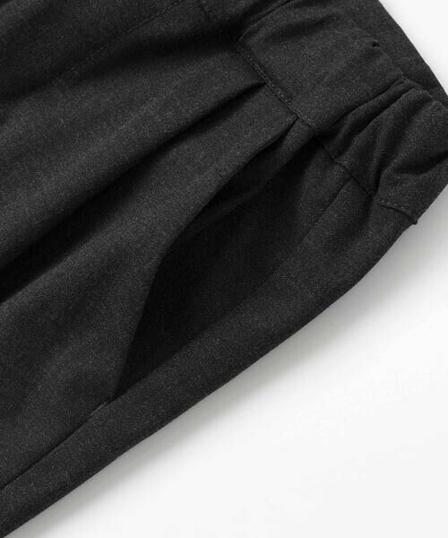 WASK / ワスク チノ・ワークパンツ | メランジタックテーパードパンツ(100~160cm) | 詳細6