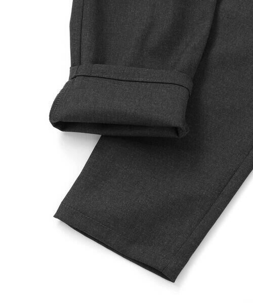 WASK / ワスク チノ・ワークパンツ | メランジタックテーパードパンツ(100~160cm) | 詳細7