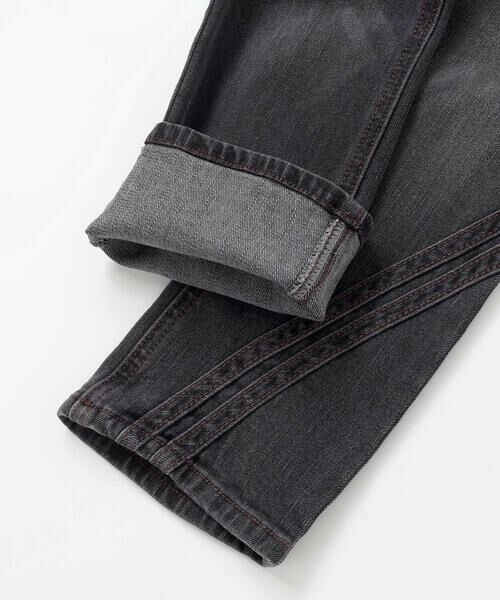 WASK / ワスク デニムパンツ | ウェーブラインストレッチデニムパンツ(100~160cm) | 詳細11