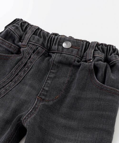 WASK / ワスク デニムパンツ | ウェーブラインストレッチデニムパンツ(100~160cm) | 詳細7