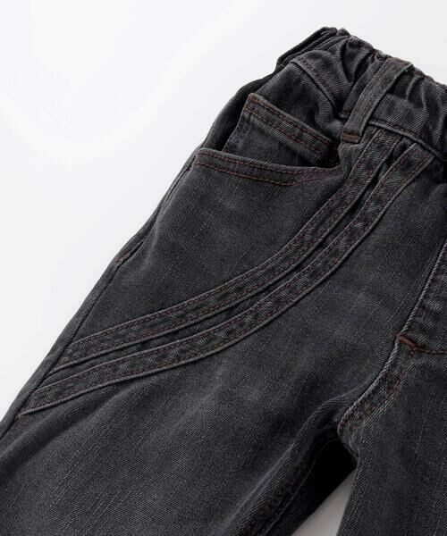 WASK / ワスク デニムパンツ | ウェーブラインストレッチデニムパンツ(100~160cm) | 詳細8