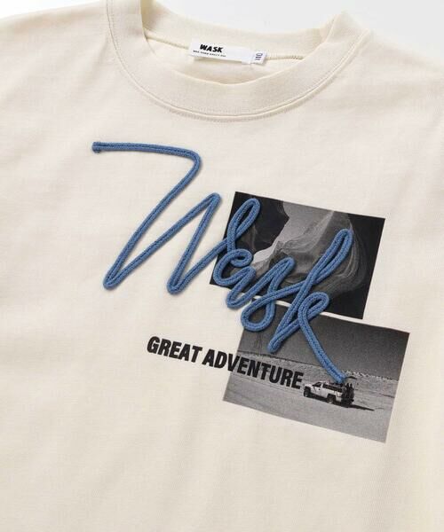 WASK / ワスク Tシャツ | レイヤード風コードTシャツ(100~160cm) | 詳細4