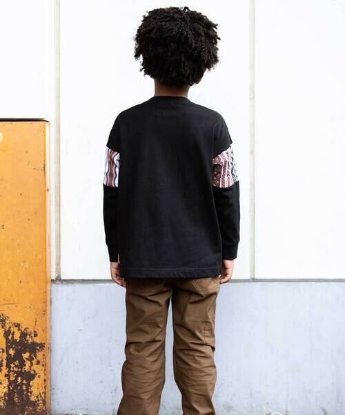 WASK / ワスク Tシャツ | ネイティブ柄プリントTシャツ(110~160cm) | 詳細5