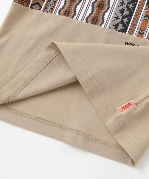 WASK / ワスク Tシャツ | ネイティブ柄プリントTシャツ(110~160cm) | 詳細15