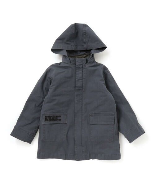 WASK / ワスク その他アウター | リップストップ＆ボア３WAYコート(110~160cm) | 詳細3