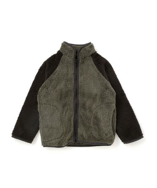 WASK / ワスク その他アウター | リップストップ＆ボア３WAYコート(110~160cm) | 詳細4