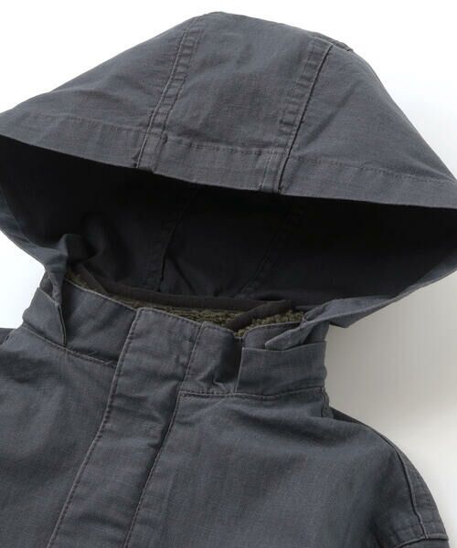 WASK / ワスク その他アウター | リップストップ＆ボア３WAYコート(110~160cm) | 詳細6