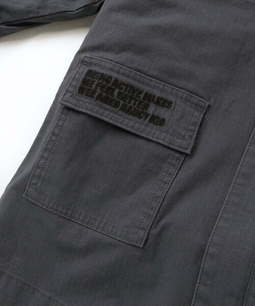 WASK / ワスク その他アウター | リップストップ＆ボア３WAYコート(110~160cm) | 詳細10