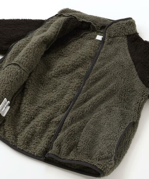 WASK / ワスク その他アウター | リップストップ＆ボア３WAYコート(110~160cm) | 詳細14