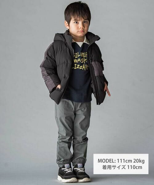 WASK / ワスク その他アウター | 袖ライン中綿ジャケット(100~160cm) | 詳細1