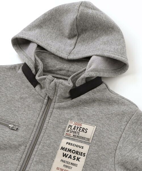 WASK / ワスク パーカー | ドロストパーカー(100~160cm) | 詳細9