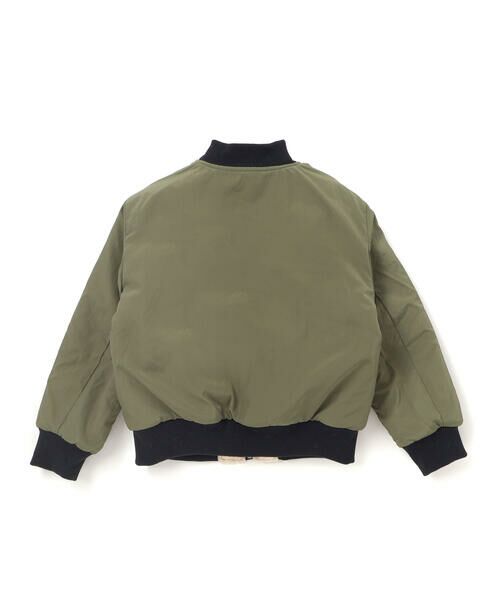 WASK / ワスク ノーカラージャケット | MA1リバーシブルボアブルゾン(110~160cm) | 詳細7